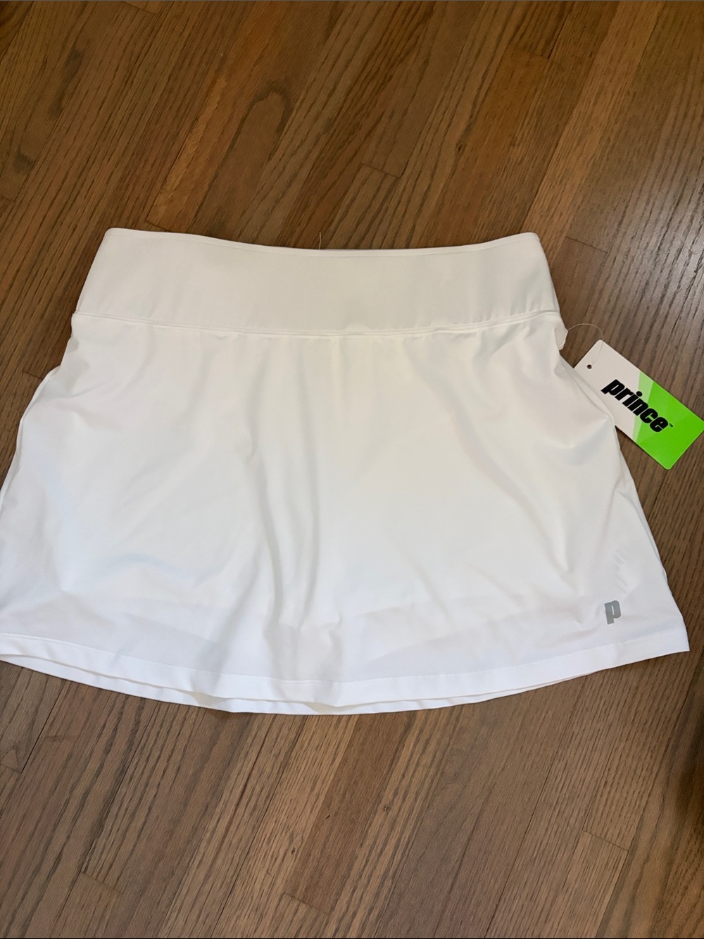 Prince White Performance Tennis Skort - Medium
